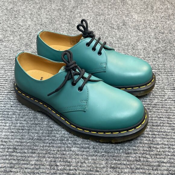Dr. Martens 1461 Smooth Teal Green Oxford Shoes Men Size 6 / Women 7 - 31009 NEW main image 4